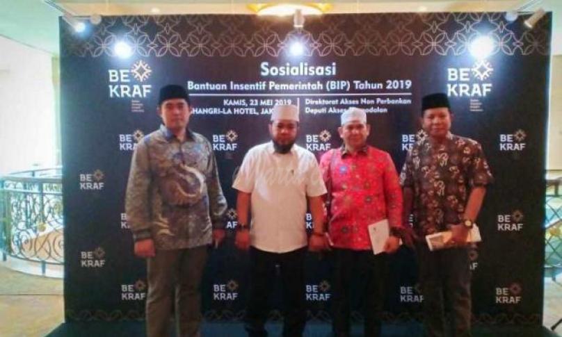 Walikota Bengkulu (H. Helmi Hasan, SE) didampingi Kepala OPD juluk bantuan dana pusat