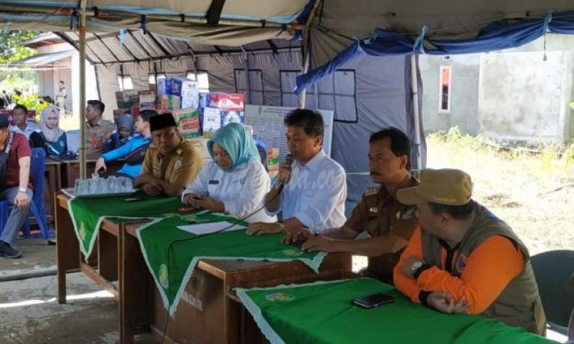 Dirjen SDA Kementrian PUPR bersama Bupati Bengkulu Tengah Ferry Ramli