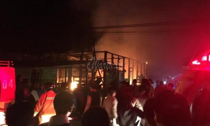Kebakaran terjadi di dua lokasi berbeda di RSUD Curup dan rumah milik warga