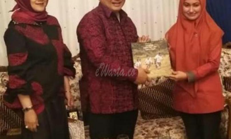 Bupati Luwu Utara bersama Duta Besar RI di Negara Azerbaijan 