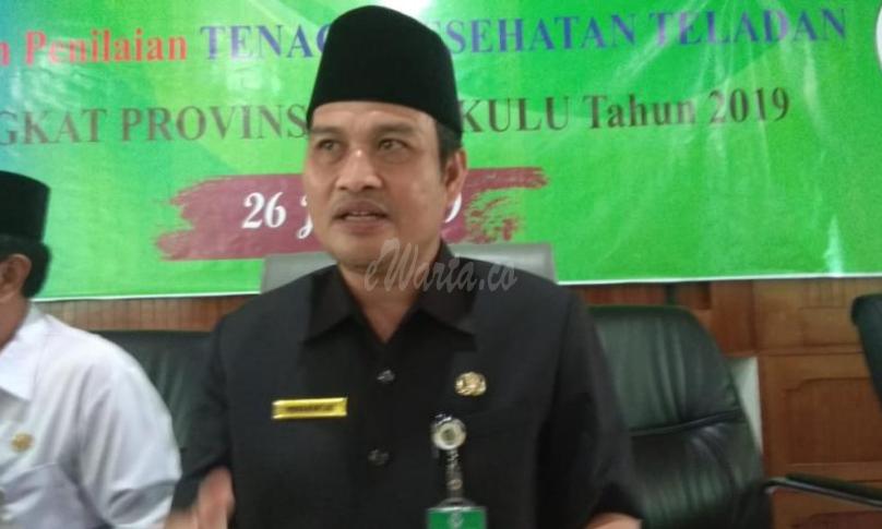 Kepala Dinas Kesehatan Provinsi Bengkulu, Herwan Anthoni