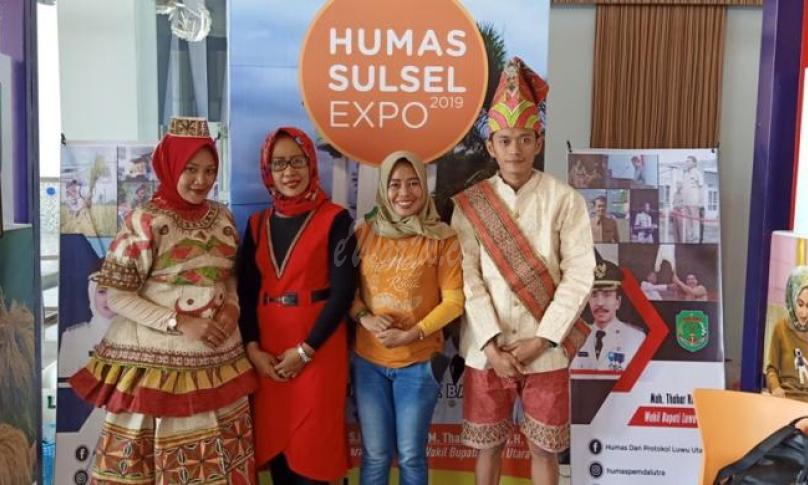 Humas Kabupaten Luwu Utara, ikut promosikan baju kulit kayu