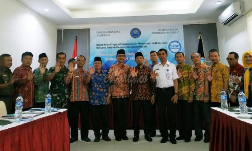 Wakil Walikota Bengkulu hadiri rapat kerja program pemberdayaan masyarakat anti narkoba