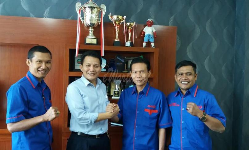 Audiensi pengurus AMBO bersama Bank Bengkulu