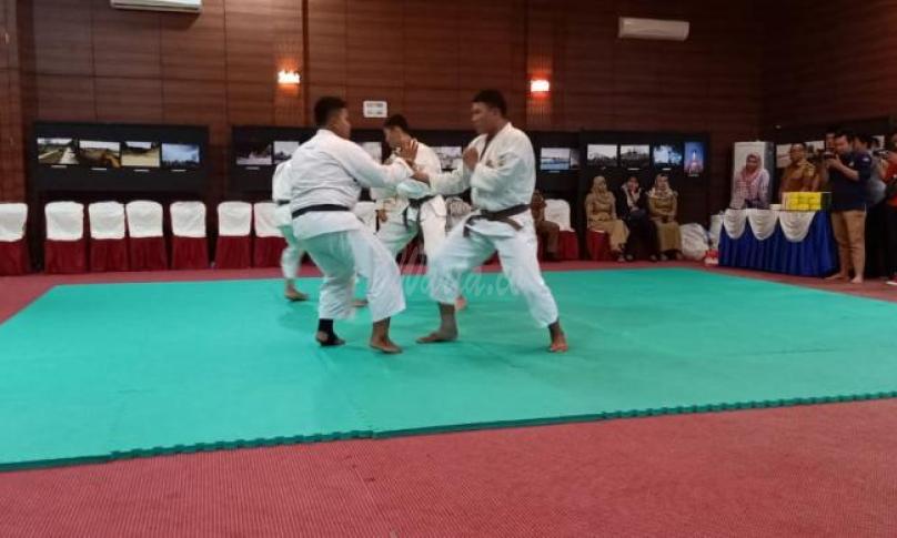 Tampak salah satu atlet unggulan Provinsi Bengkulu