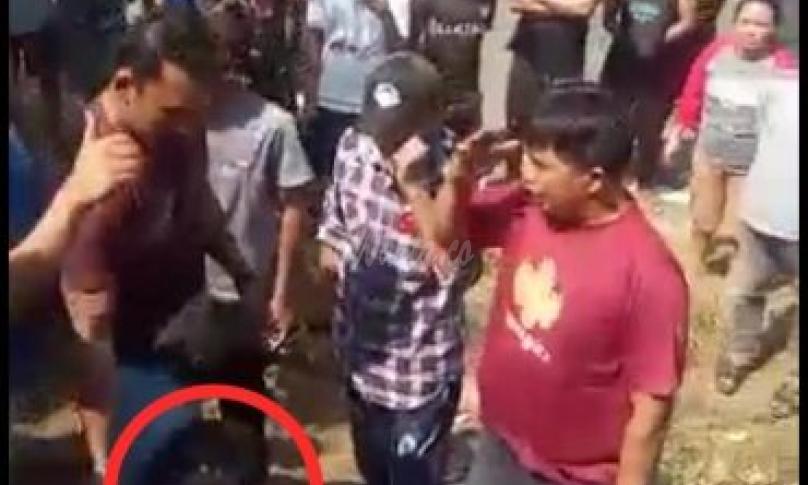 Pelaku pengedar sabu saat diringkus Sat Resnarkoba Polres Bengkulu Utara