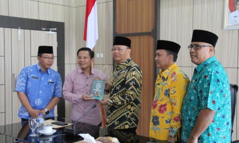 Gubernur Bengkulu menerima audiensi PWI dan atlet Powarnas provinsi Bengkulu