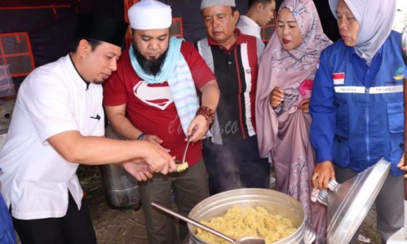 Didampingi Wawali, Walikota turun langsung pantau dapur tim masak 1440 nampan nasi kebuli