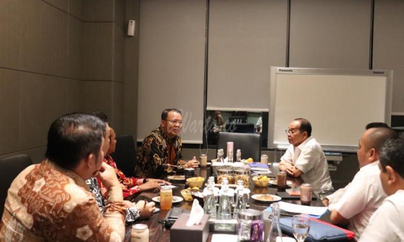 Pertemuan Gubernur Bengkulu bersama Direktur PT. Hutama Karya
