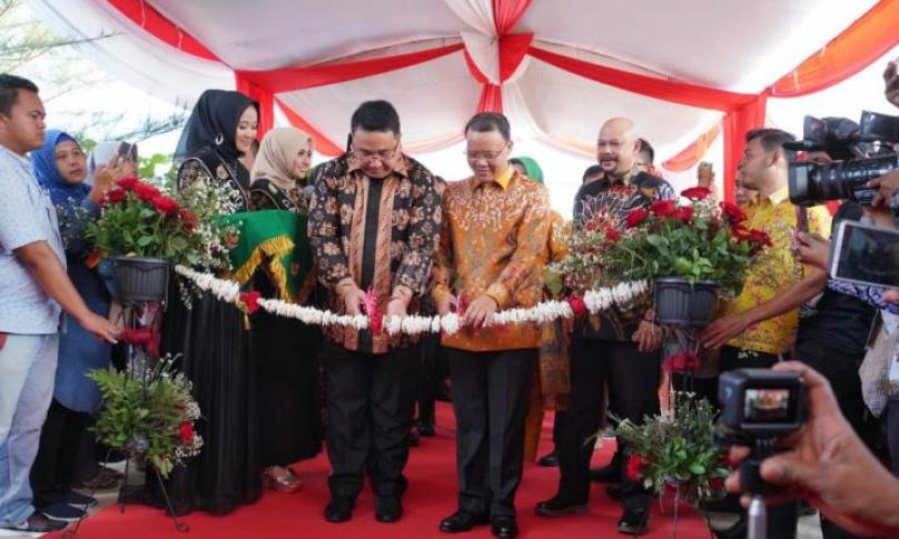 Pembukaan GTTGN XXI 2019 dihadiri Menteri Desa Pembangunan Daerah Tertinggal dan Transmigrasi, Eko P Sandjojo, Minggu (22/9)