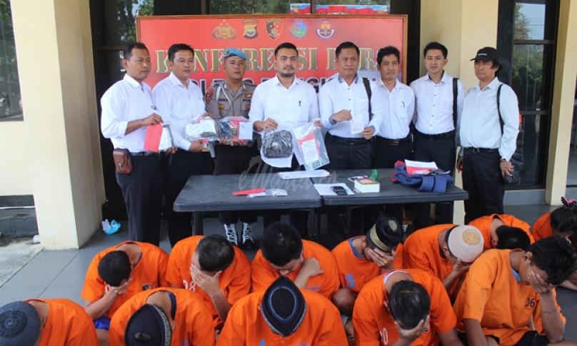 Pers Release tangkapan narkoba