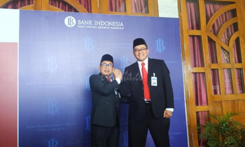 Serahterima jabatan kepala kantor perwakilan Bank BI provinsi Bengkulu