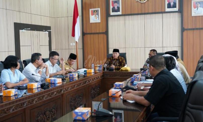 Salah satu perusahaan perkebunan lakukan pembahasan bersama Gubernur