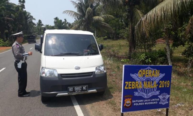 Operasi Zebra Nala Polres Mukomuko dimulai