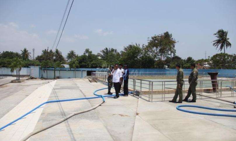 Sidak, Wagub temukan masih banyak yang perlu dipersiapkan terkait hal-hal yang kurang diperhitungkan seperti podium dan lampu penerangan atau sekedar finishing. 