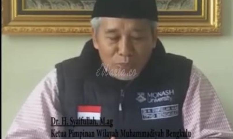 Dr.H syaifullah M.Ag, Ketua Pimpinan Wilayah Muhammadiyah Bengkulu