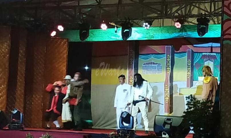 Pertunjukan pentas seni budaya Bengkulu