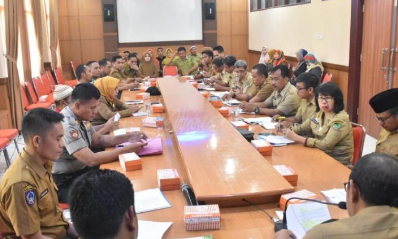 Rapat pemantapan sambut Peringati hari pahlawan, Senin (04/11).