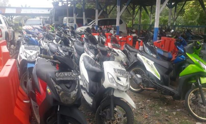 Pelanggaran masih didominasi kendaraan roda dua