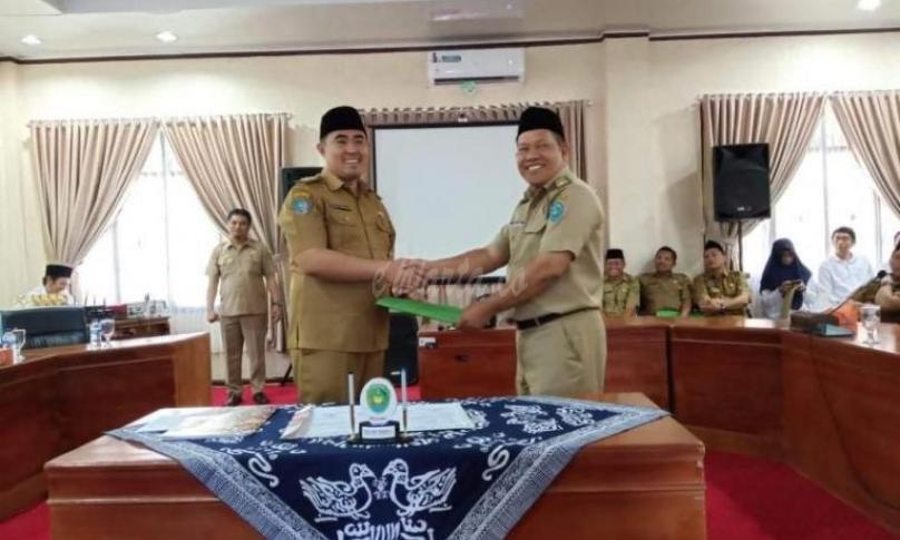 Sertijab Sektretaris Dewan Kota Bengkulu.