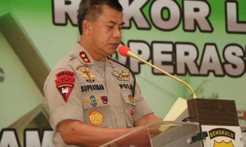 Kapolda Bengkulu Irjen Pol Drs. Supratman, MH