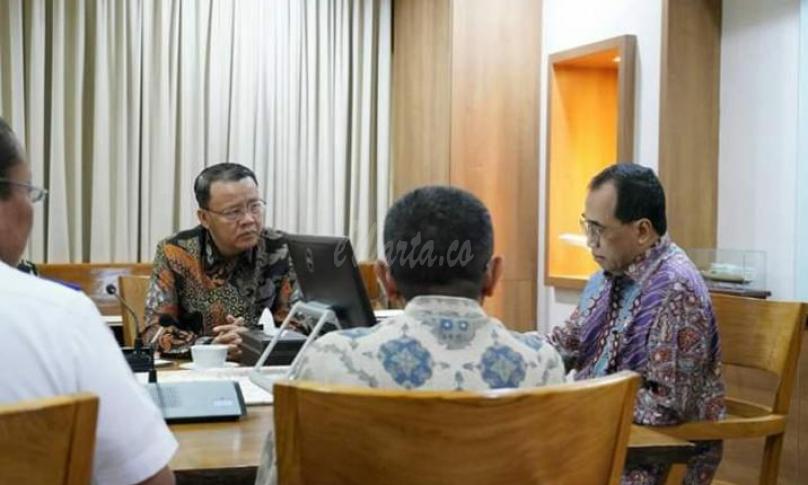 Gubernur Bengkulu melakukan Rapat Khusus bersama Menteri dan Ditjen Perhubungan Darat RI.