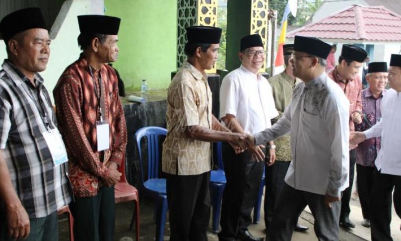 Kedatangan Gubernur Rohidin Mersyah dalam kunjungan kerjanya di Kabupaten Rejang Lebong.