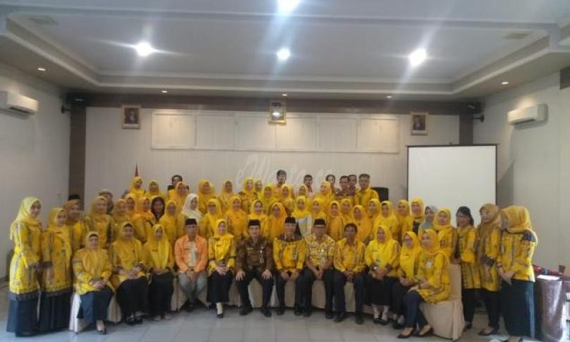 Tim Work Bidang Kesehatan Masyarakat Dinas Kesehatan provinsi Bengkulu.