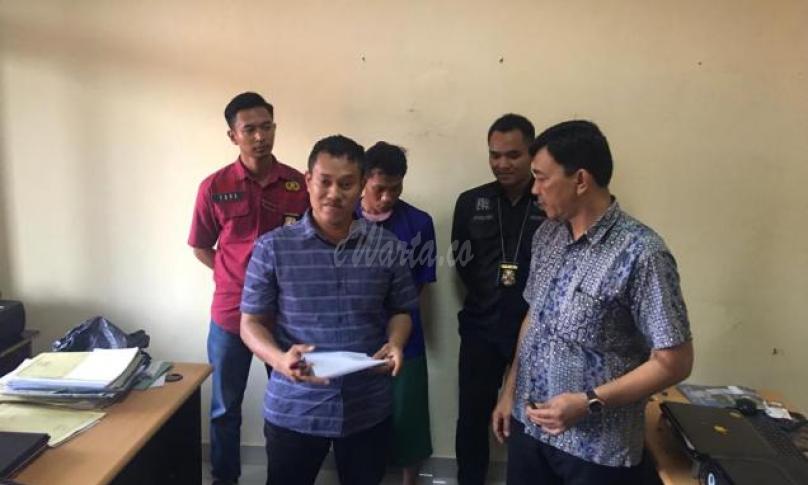 Tersangka langsung diamankan di Mapolres Rejang Lebong.