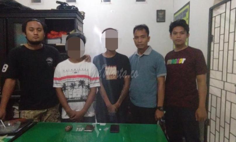 Tersangka bandar narkoba diamankan Tim Opsnal Poles Luwu Utara.