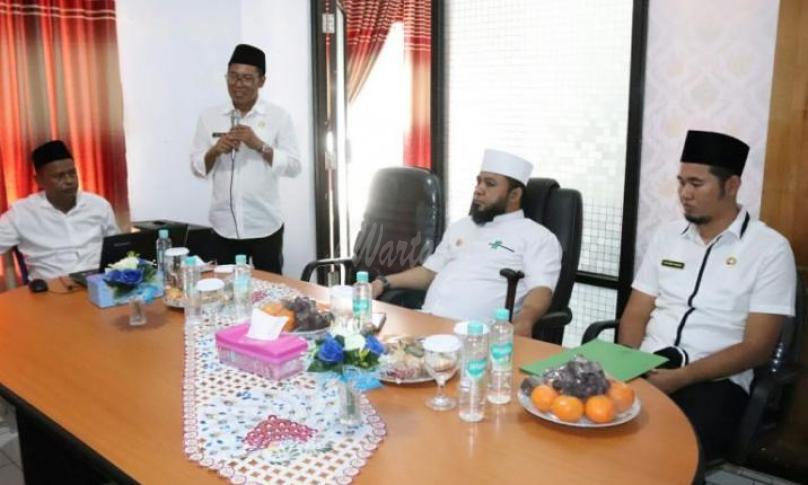 Walikota Bengkulu (H. Helmi Hasan, SE) betandang ke tiga OPD.