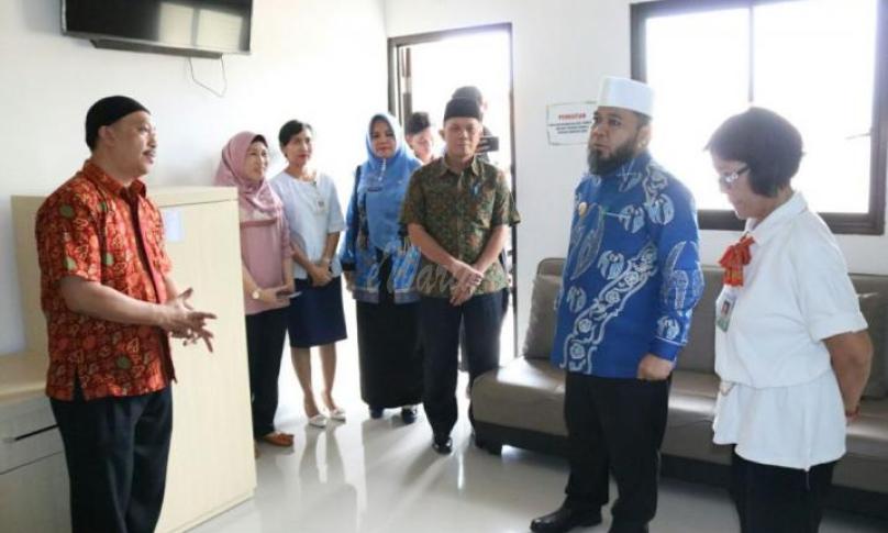 Walikota Bengkulu kunjungi RS Gading Medika.