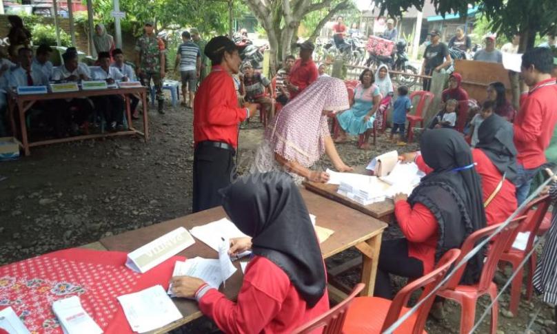 Pemilihan anggota BPD berjalan lancar san sukses.