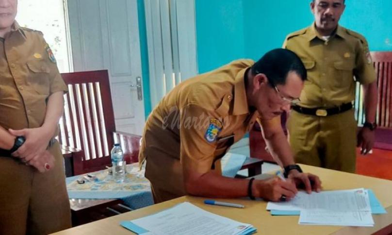 Sertijab Kepala Dinas Kominfo Mukomuko.