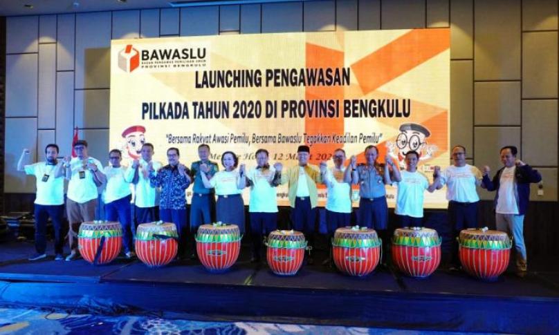 Launching pengawasan Pilkada serentak tahun 2020.