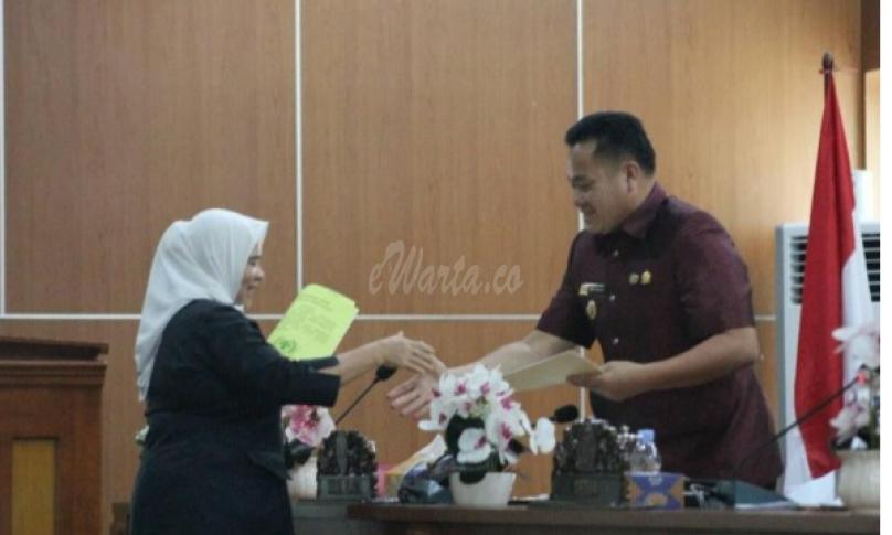 Paripurna DPRD Bengkulu Tengah.