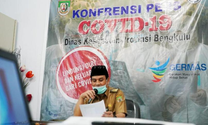 Kepala Dinas Kesehatan provinsi Bengkulu, Herwan Anthoni, M. Kes.