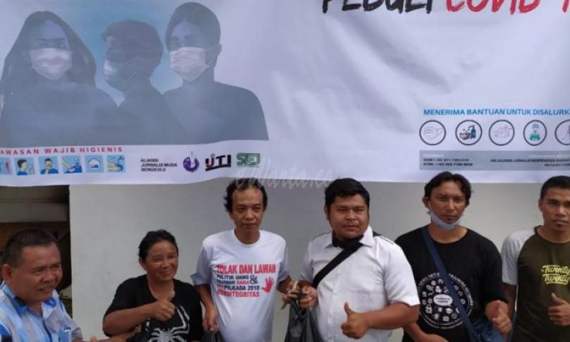 Peduli Covid-19, Jurnalis Membuka Posko pengaduan dan pengumpulan donasi.