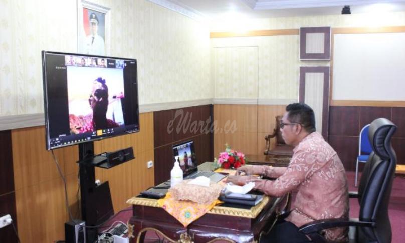 Dalam VC tersebut Wagub Dedy Ermansyah menjelaskan, Provinsi Bengkulu telah menyiapkan anggaran sebesar Rp 30,8 Miliar untuk penanganan Covid-19.
