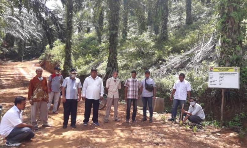 Realisasi Dana Desa, titik nol pembangunan di desa Sukamaju Penarik Kabupaten Mukomuko.