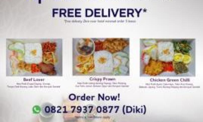Pilihan menu dan order delivery ala hotel Mercure Bengkulu.