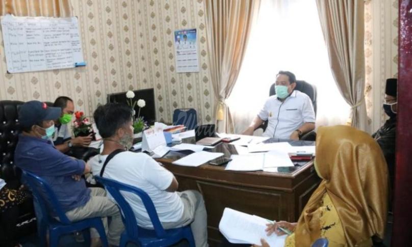 Wakil Walikota Bengkulu Dedy Wahyudi menggelar rapat koordinasi bersama seluruh Camat Kota Bengkulu