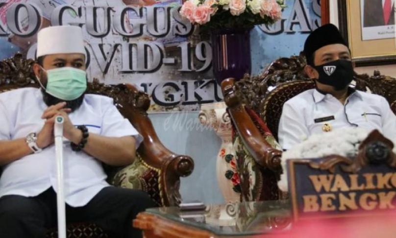 Walikota Bengkulu Helmi Hasan didampingi Wawali Dedy Wahyudi.
