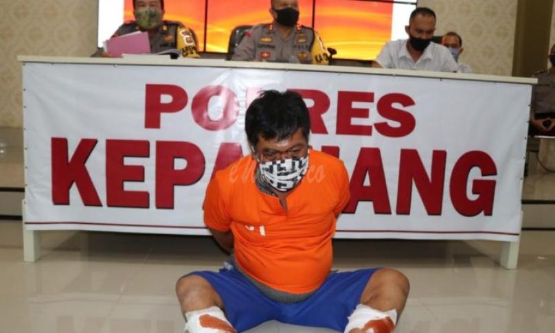 Diringkus, Pelaku curas dihadiahi dua timah panas dikakinya.