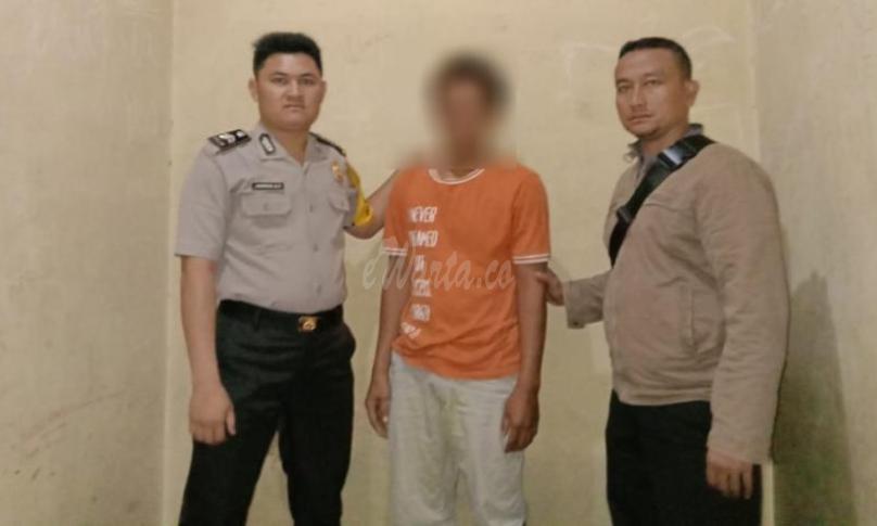 Pelaku diamankan Polsek Mukomuko Selatan.