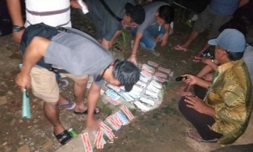 Barang bukti diamankan Satresnarkoba Polres Bengkulu Selatan.