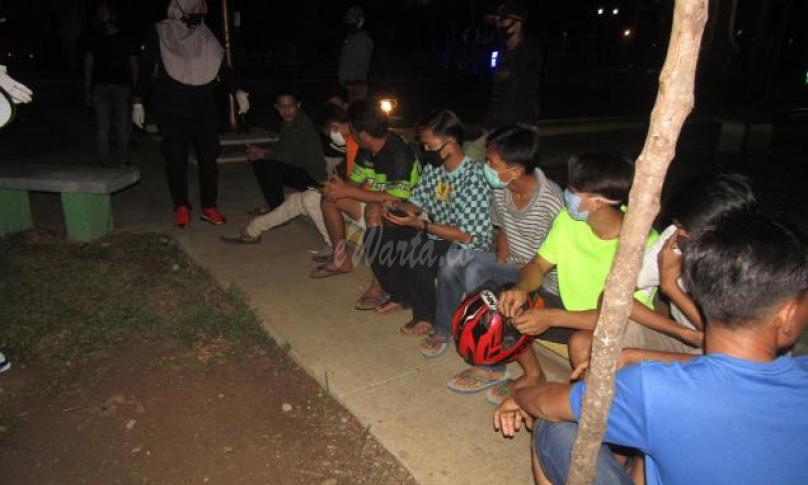 Tujuh pemuda warga Bengkulu Selatan diamankan Tim Gabungan dalam razia Tratimbun Gugus Tugas dan Penegakan Hukum Percepatan Pencegahan Penyebaran Covid-19.