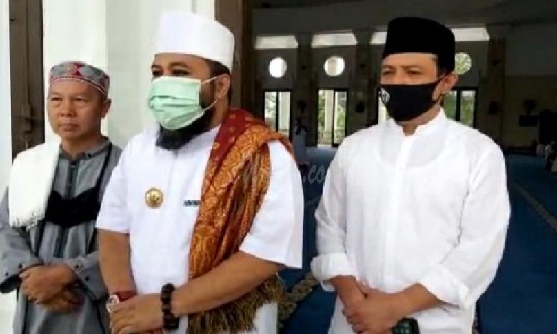 Walikota Bengkulu Helmi Hasan didampingi Wawali Dedy Wahyudi.