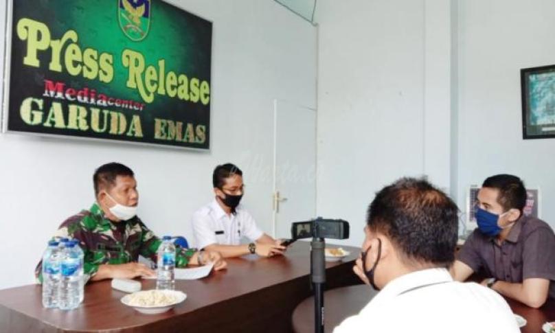 Konferensi Pers klarifikasi Kapenrem 041 Gamas provinsi Bengkulu.