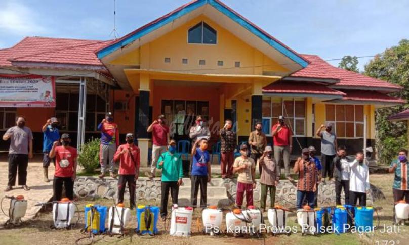 Penyemprotan Desinfektan